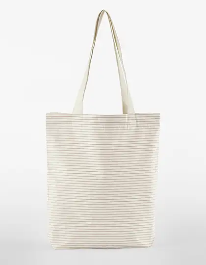 Ansicht 2 – Striped Organic Cotton Bag (WM251)
