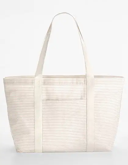 Ansicht 2 – Striped Organic Cotton Shopper (WM255)