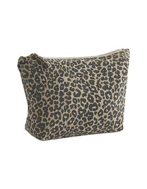 Ansicht 1 – Leopard Print Canvas Accessory Bag (WM330)