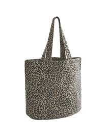 Ansicht 1 – Leopard Print Canvas Shopper (WM335)