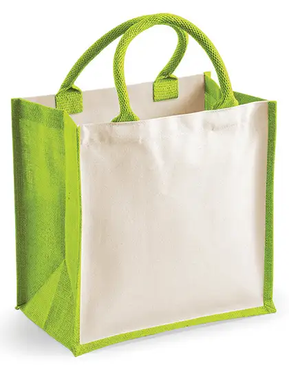 Ansicht 1 – Printers Midi Jute Bag (WM421)