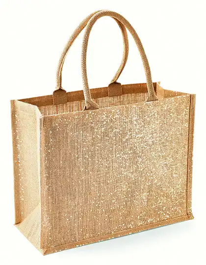 Ansicht 1 – Shimmer Jute Shopper (WM437)