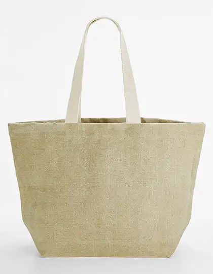 Ansicht 3 – Soft Washed Jute Beach Bag (WM466)