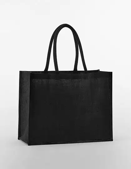 Ansicht 1 – Natural Starched Jute Classic Shopper (WM470)