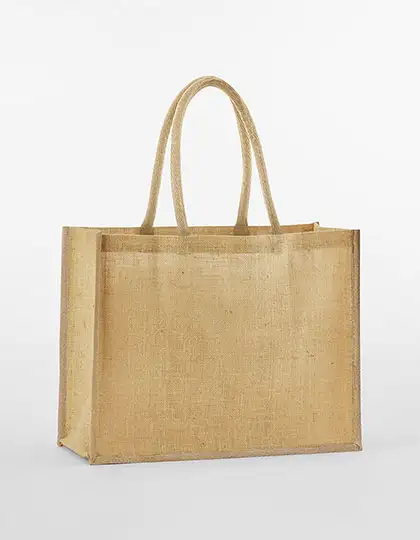 Ansicht 2 – Natural Starched Jute Classic Shopper (WM470)