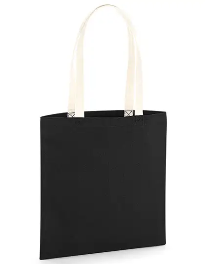 Ansicht 1 – EarthAware® Organic Bag for Life - Contrast Handles (WM801C)