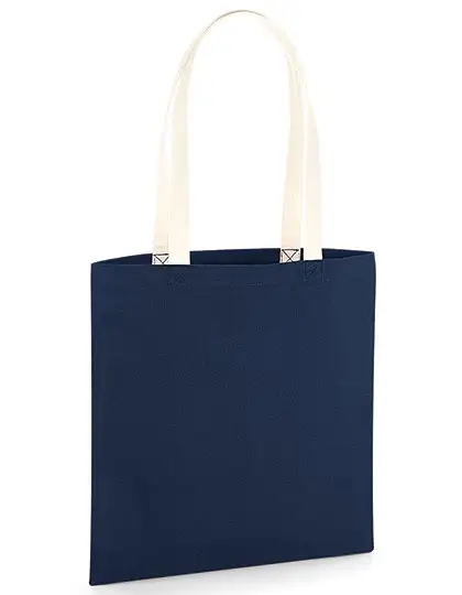 Ansicht 2 – EarthAware® Organic Bag for Life - Contrast Handles (WM801C)