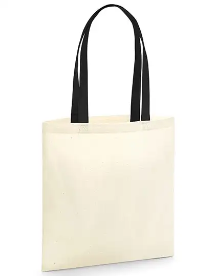 Ansicht 3 – EarthAware® Organic Bag for Life - Contrast Handles (WM801C)