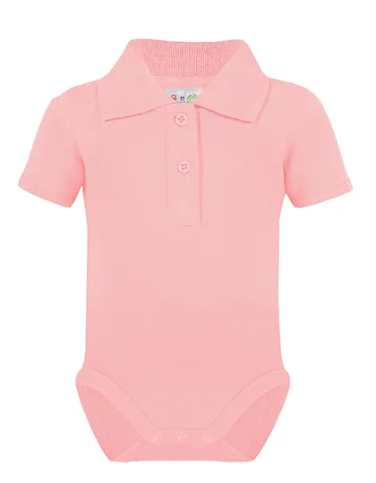 Ansicht 1 – Bio Bodysuit With Polo Shirt Neck (X947)