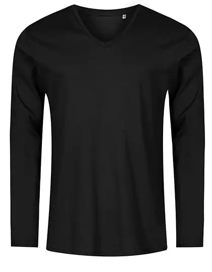 Ansicht 6 – Men´s V-Neck T-Shirt Long Sleeve (XO1460)