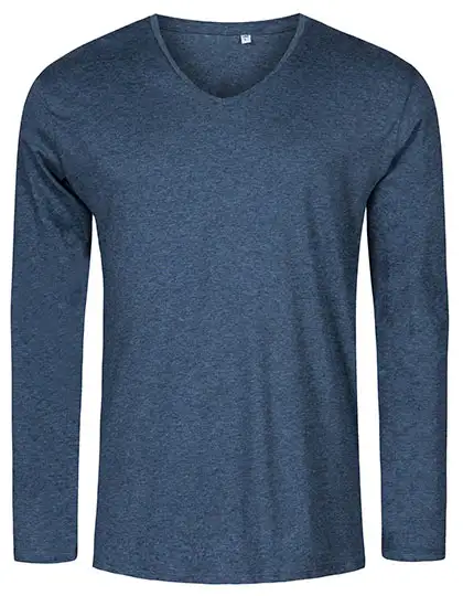 Ansicht 1 – Men´s V-Neck T-Shirt Long Sleeve (XO1460)