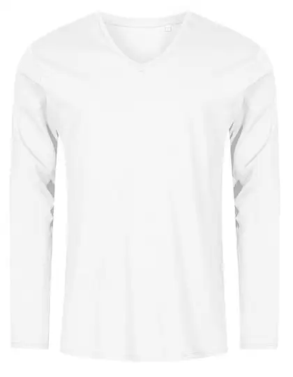 Ansicht 2 – Men´s V-Neck T-Shirt Long Sleeve (XO1460)