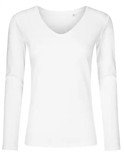 Ansicht 2 – Women´s V-Neck T-Shirt Long Sleeve (XO1560)