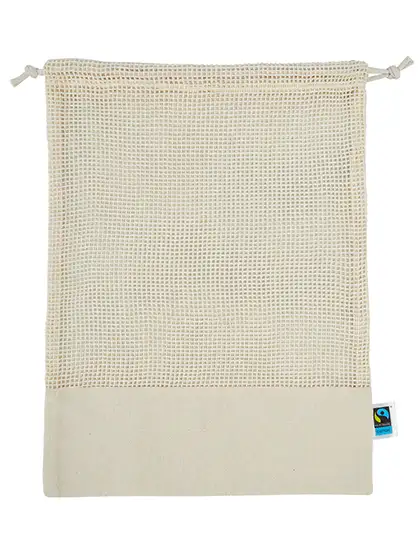 Ansicht 1 – Fairtrade Cotton Mesh Bag (XT1100)