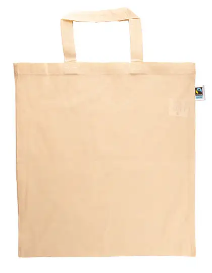 Ansicht 1 – Fairtrade Cotton Bag Short Handles (XT500N)