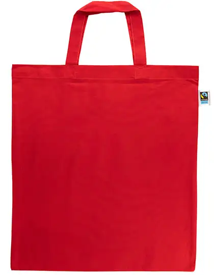 Ansicht 4 – Fairtrade Cotton Bag Short Handles (XT500N)