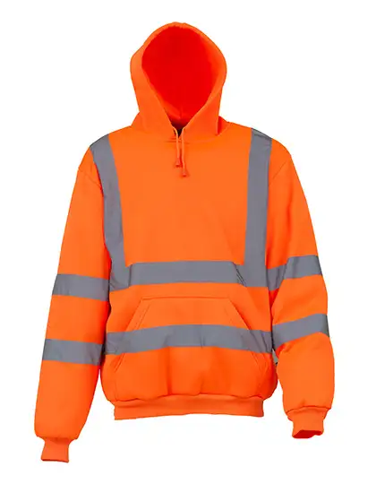 Ansicht 1 – Hi-Vis Pull-Over Hoodie (YK05)