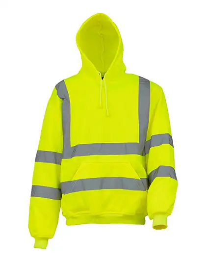 Ansicht 4 – Hi-Vis Pull-Over Hoodie (YK05)
