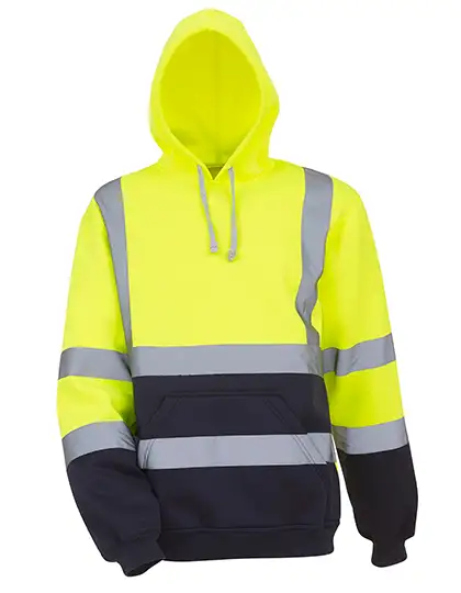 Ansicht 6 – Hi-Vis Pull-Over Hoodie (YK05)