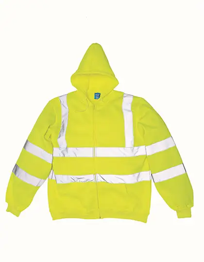 Ansicht 4 – Hi-Vis Zip Hoodie (YK07)