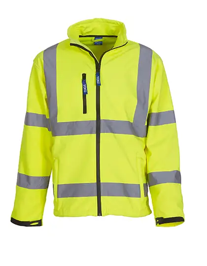 Ansicht 6 – Hi-Vis 2 Bands & Braces Softshell Jacket (YK09)