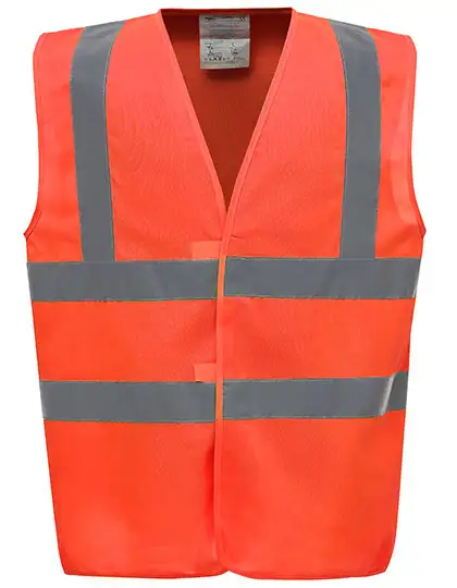 Ansicht 1 – Hi-Vis 2 Bands & Braces Waistcoat (YK100)