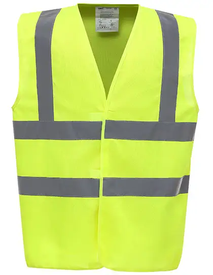 Ansicht 2 – Hi-Vis 2 Bands & Braces Waistcoat (YK100)