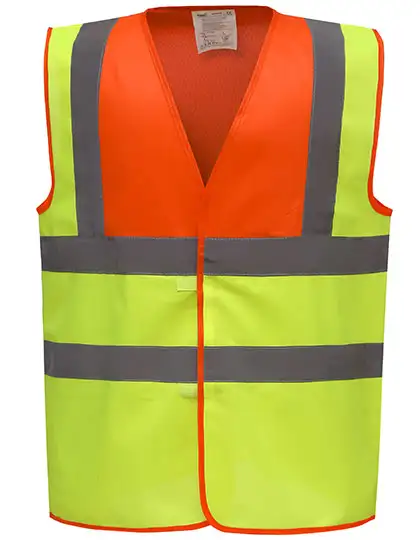 Ansicht 10 – Hi-Vis 2 Bands & Braces Waistcoat (YK100)