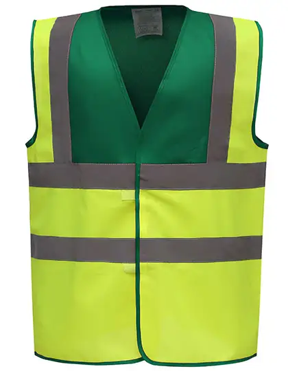 Ansicht 12 – Hi-Vis 2 Bands & Braces Waistcoat (YK100)