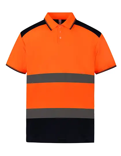 Ansicht 2 – Hi-Vis Two-Tone Polo (YK220)