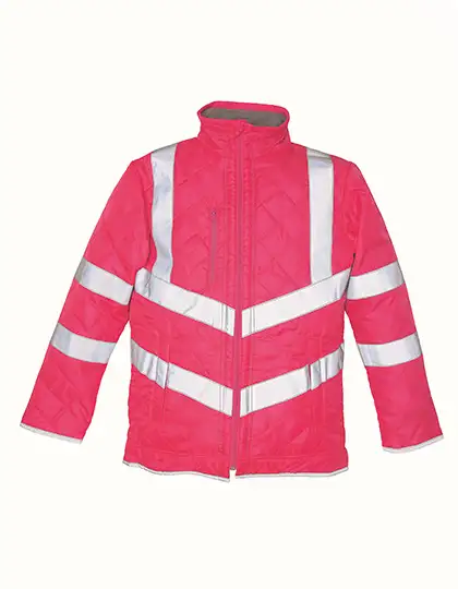 Ansicht 4 – Hi-Vis Kensington Jacket With Fleece Lining (YK706)