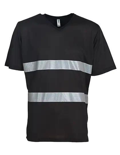 Ansicht 5 – Hi-Vis Top Cool Super Light V-Neck T-Shirt (YK910)