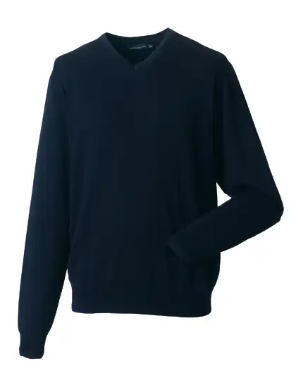 Ansicht 2 – Men´s V-Neck Knitted Pullover (Z710)