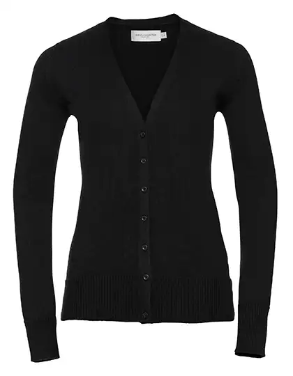 Ansicht 3 – Ladies´ V-Neck Knitted Cardigan (Z715F)