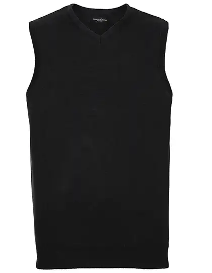 Ansicht 3 – Men's V-Neck Sleeveless Knitted Pullover (Z716)