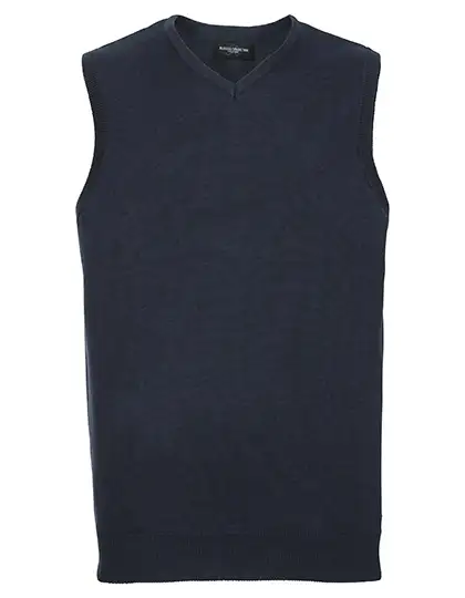 Ansicht 2 – Men's V-Neck Sleeveless Knitted Pullover (Z716)