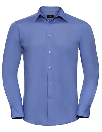 Ansicht 4 – Men´s L/S Poly-Cotton Easy Care Tailored Poplin Shirt (Z924)