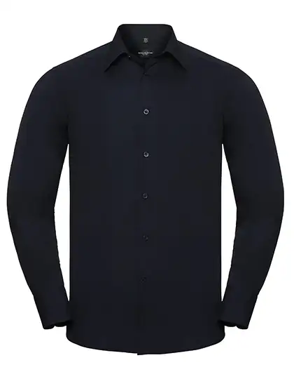 Ansicht 2 – Men´s L/S Poly-Cotton Easy Care Tailored Poplin Shirt (Z924)