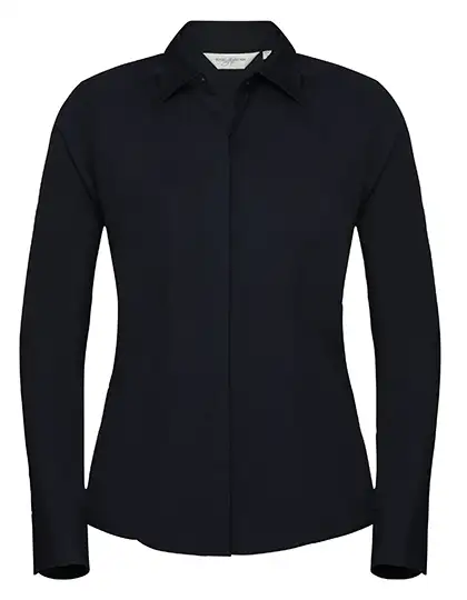 Ansicht 2 – Ladies´ L/S Poly-Cotton Easy Care Fitted Poplin Shirt (Z924F)