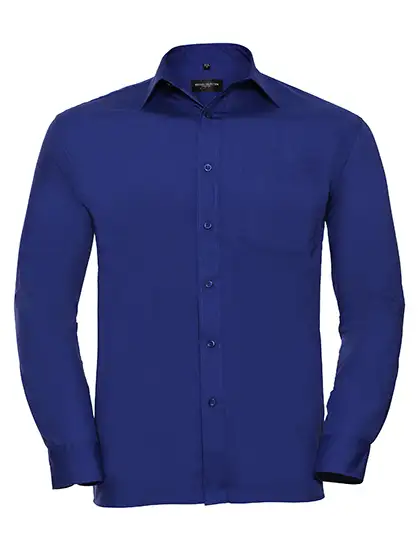 Ansicht 3 – Men´s L/S Poly-Cotton Easy Care Poplin Shirt (Z934)