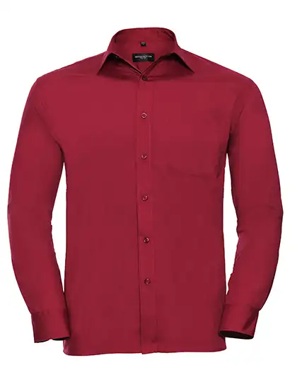 Ansicht 5 – Men´s L/S Poly-Cotton Easy Care Poplin Shirt (Z934)