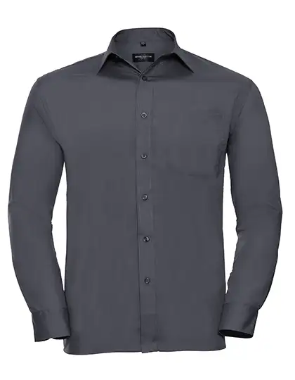 Ansicht 7 – Men´s L/S Poly-Cotton Easy Care Poplin Shirt (Z934)