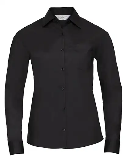 Ansicht 3 – Ladies´ L/S Poly-Cotton Easy Care Poplin Shirt (Z934F)