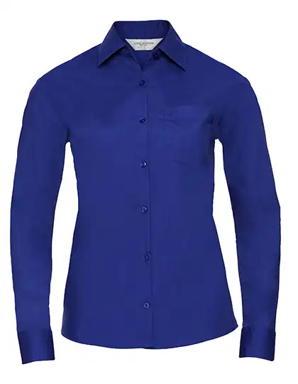 Ansicht 2 – Ladies´ L/S Poly-Cotton Easy Care Poplin Shirt (Z934F)
