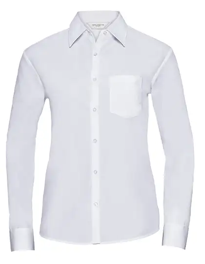 Ansicht 4 – Ladies´ L/S Poly-Cotton Easy Care Poplin Shirt (Z934F)