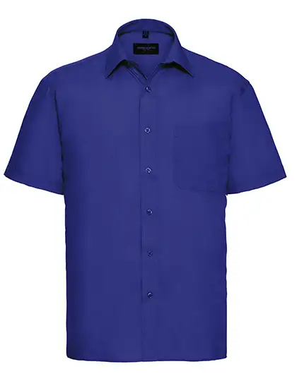 Ansicht 3 – Men´s Short Sleeve Poly-Cotton Easy Care Poplin Shirt (Z935)
