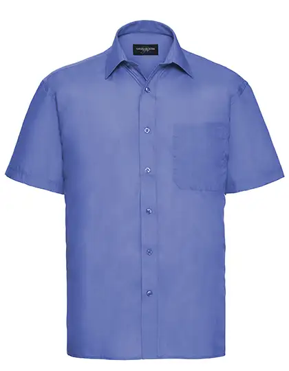 Ansicht 6 – Men´s Short Sleeve Poly-Cotton Easy Care Poplin Shirt (Z935)