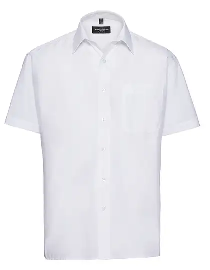 Ansicht 2 – Men´s Short Sleeve Poly-Cotton Easy Care Poplin Shirt (Z935)