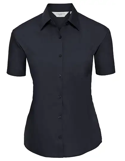Ansicht 6 – Ladies´ Short Sleeve Poly-Cotton Easy Care Poplin Shirt (Z935F)