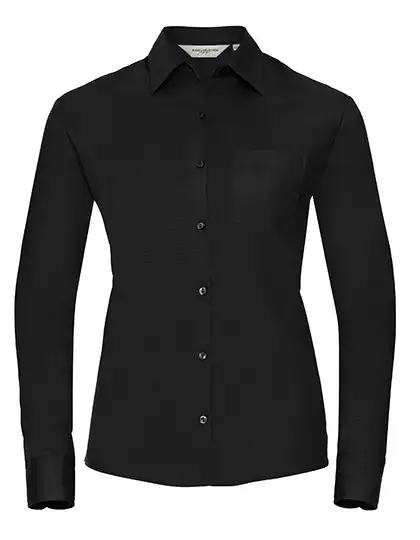 Ansicht 1 – Ladies´ L/S Pure Cotton Easy Care Poplin Shirt (Z936F)